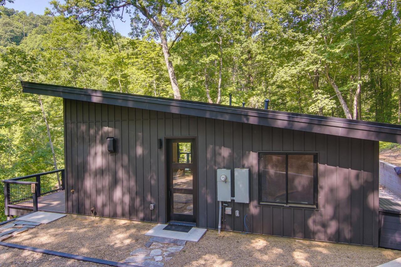 Black Mountain Cabin With Hot Tub And Pond On-Site Fairview Exterior foto